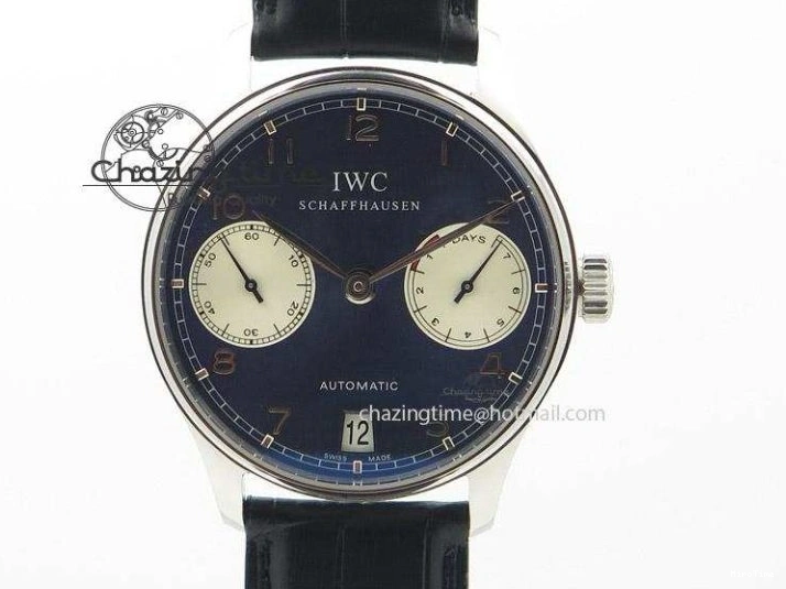 MIROTIME 0209 Portuguese Real PR IW500112 ZF 1:1 Laureus Edition On Black Leather Strap A Flexible 7369